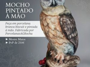 Mocho em Porcelana Biscuit