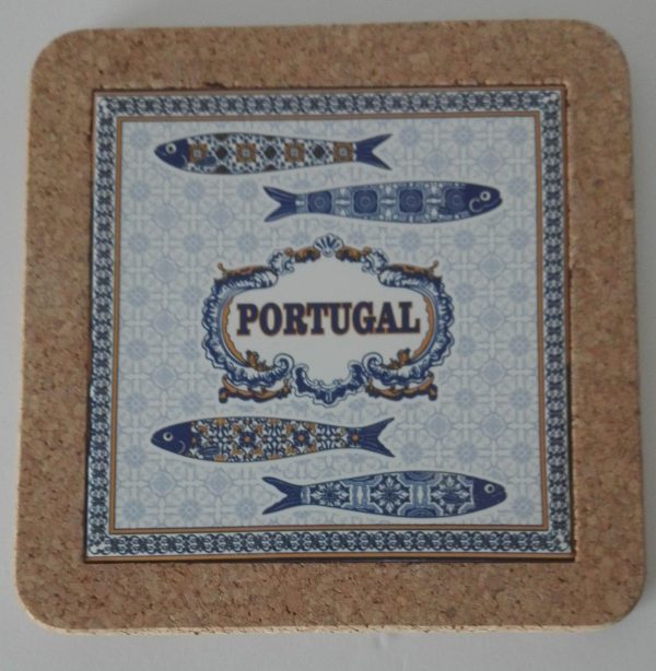 Base para Tachos em Cortiça com Azulejo