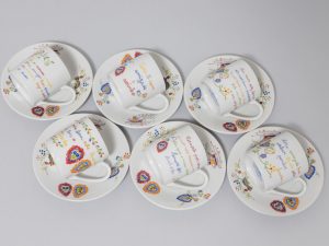 Chávena de Café Lenços dos Namorados