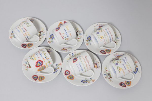 Chávena de Café Lenços dos Namorados