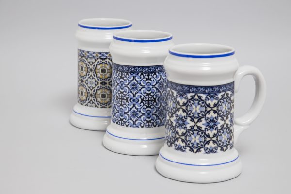 Caneca de Cerveja Azulejos Portugueses