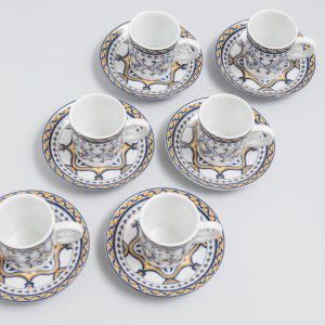 Conjunto de Chávenas de Café Mourisca
