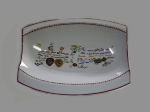 Travessa de Melão Lenços dos Namorados