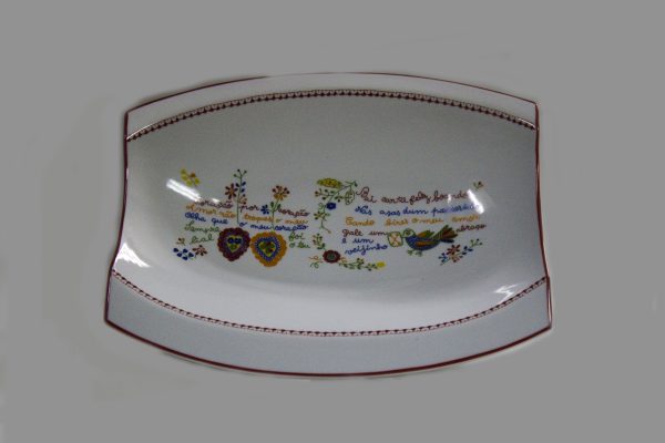 Travessa de Melão Lenços dos Namorados